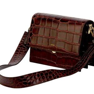 JW PEI Women's Mini Flap Crossbody (Brown)